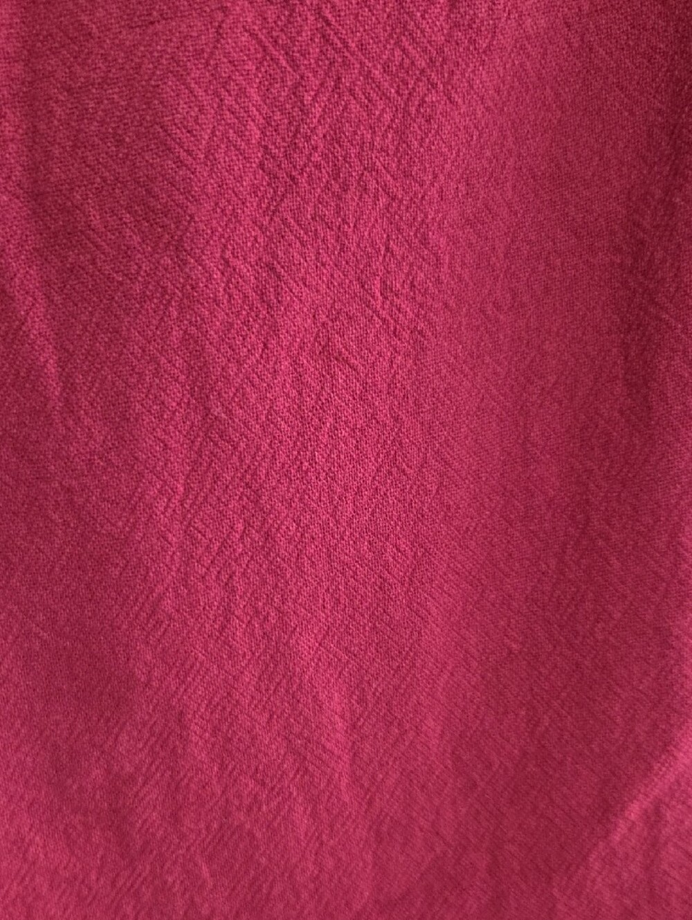 Ruffled Tiered Mini Dress - Deep Raspberry Pink - Picture 4 of 4
